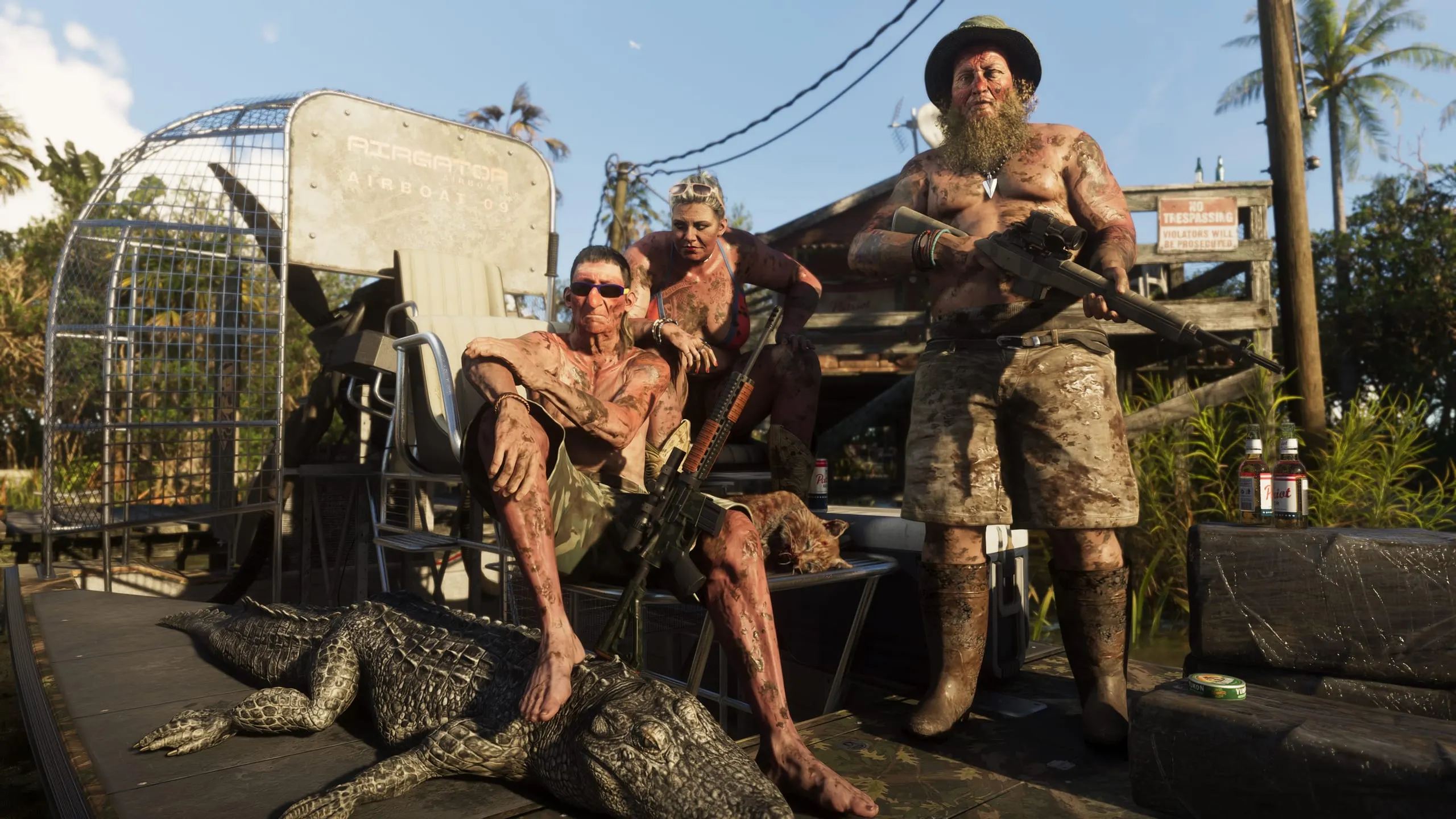 Grassrivers — captura de tela oficial de Grand Theft Auto VI, primeira de 3 mostradas no artigo