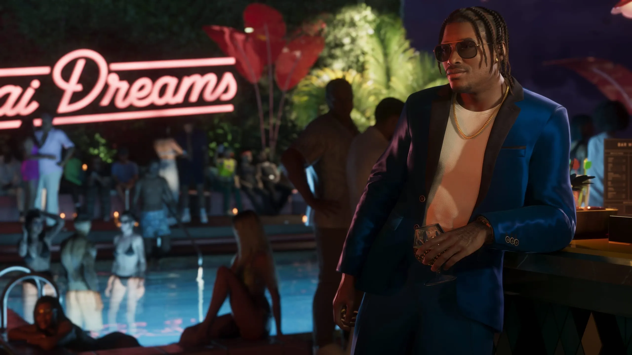 Dre'Quan Priest — captura de tela oficial de Grand Theft Auto VI, segunda de 3 mostradas no artigo