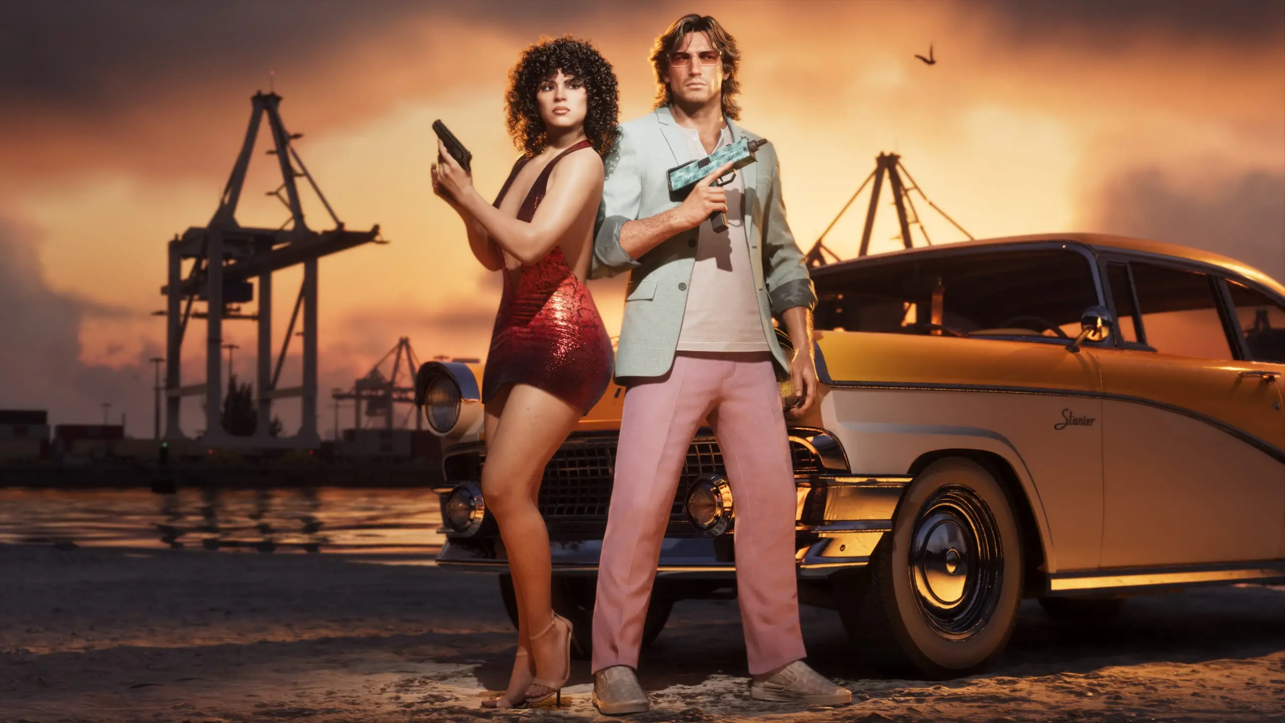 Vintage Vice City Pack — captura de tela oficial de Grand Theft Auto VI, 1 de 11