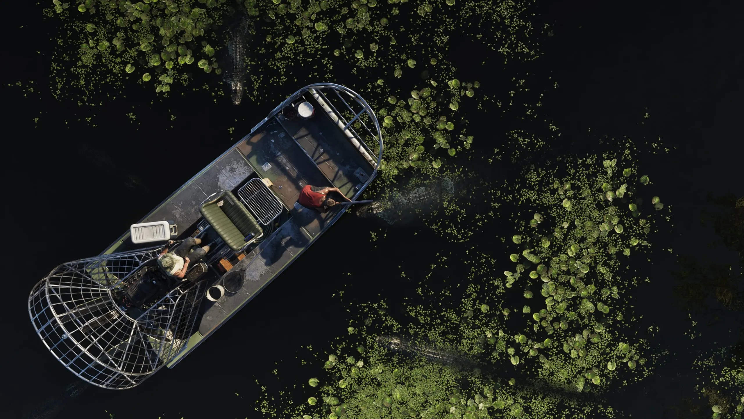 Grassrivers — captura de tela oficial de Grand Theft Auto VI, terceira de 3 mostradas no artigo