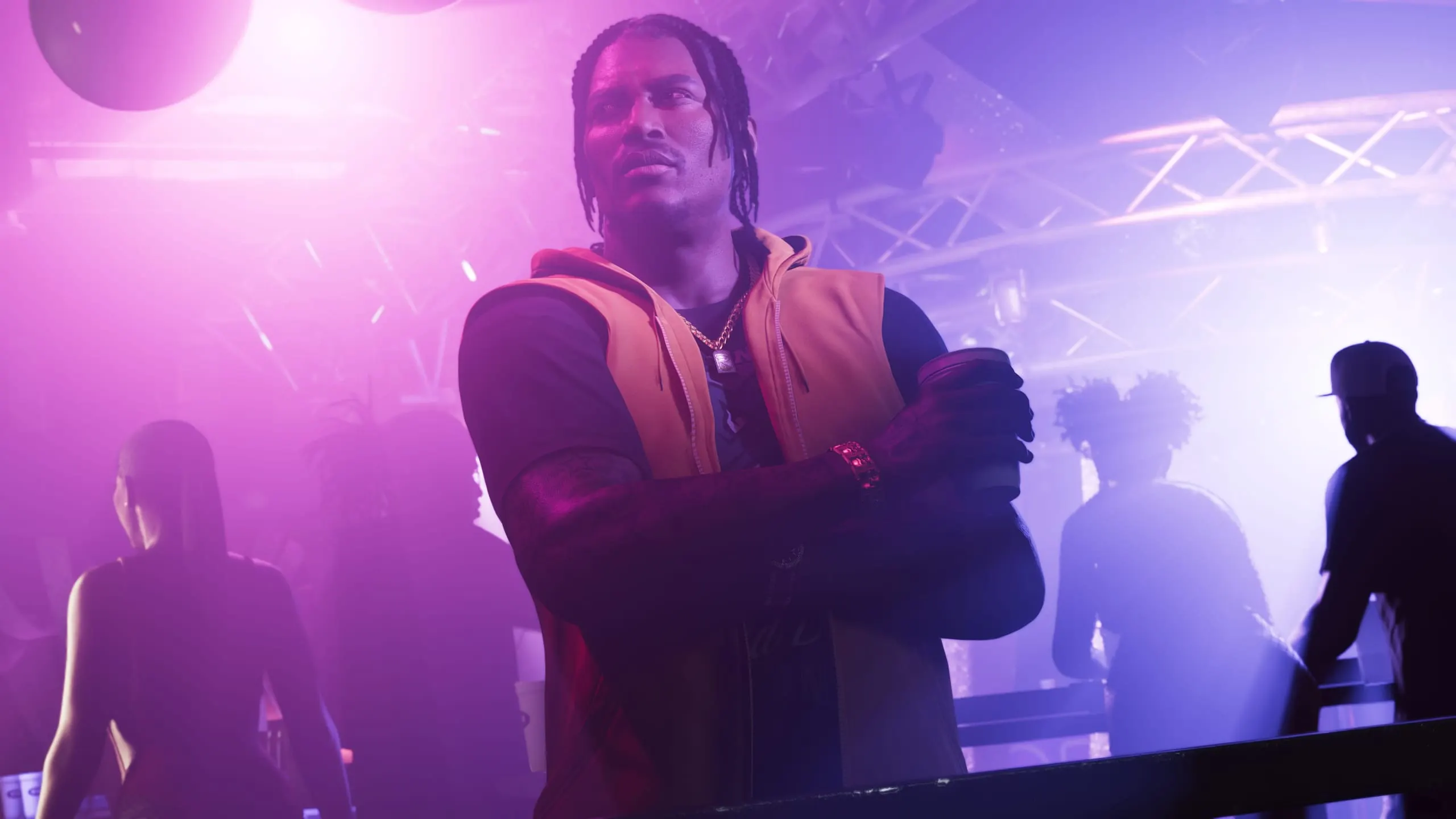 Dre'Quan Priest — captura de tela oficial de Grand Theft Auto VI, terceira de 3 mostradas no artigo