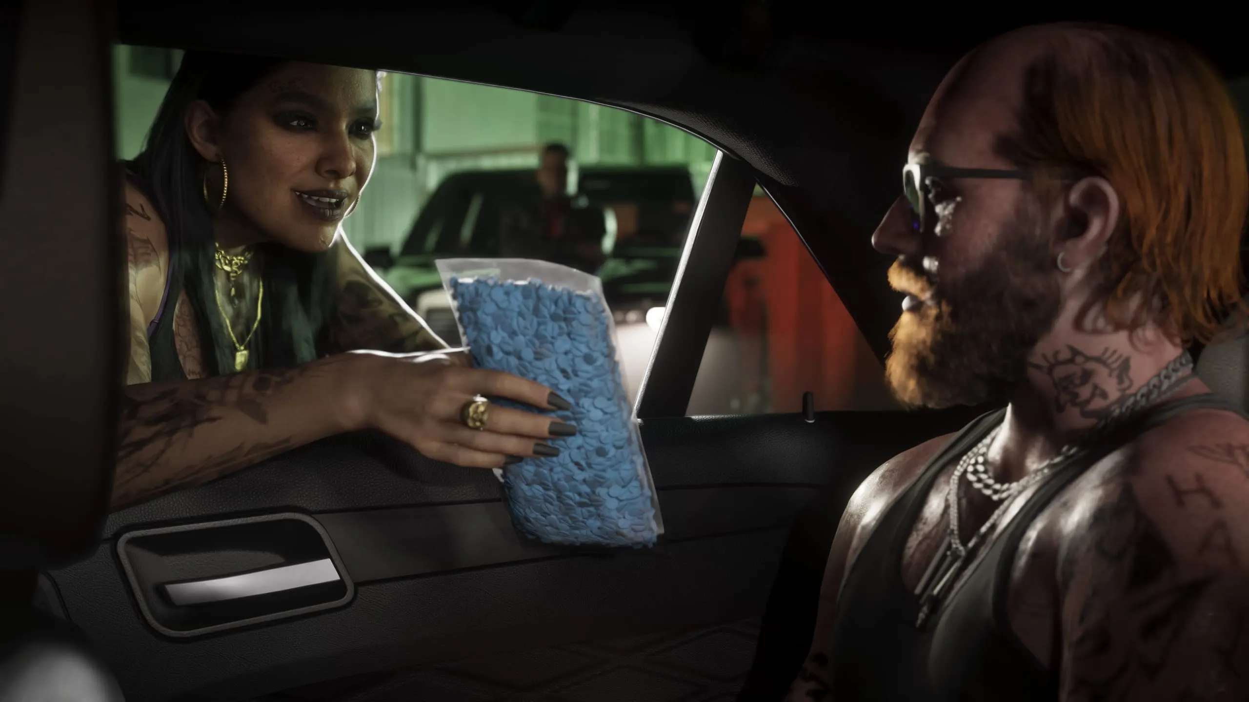 Port Gellhorn — captura de tela oficial de Grand Theft Auto VI, segunda de 3 mostradas no artigo