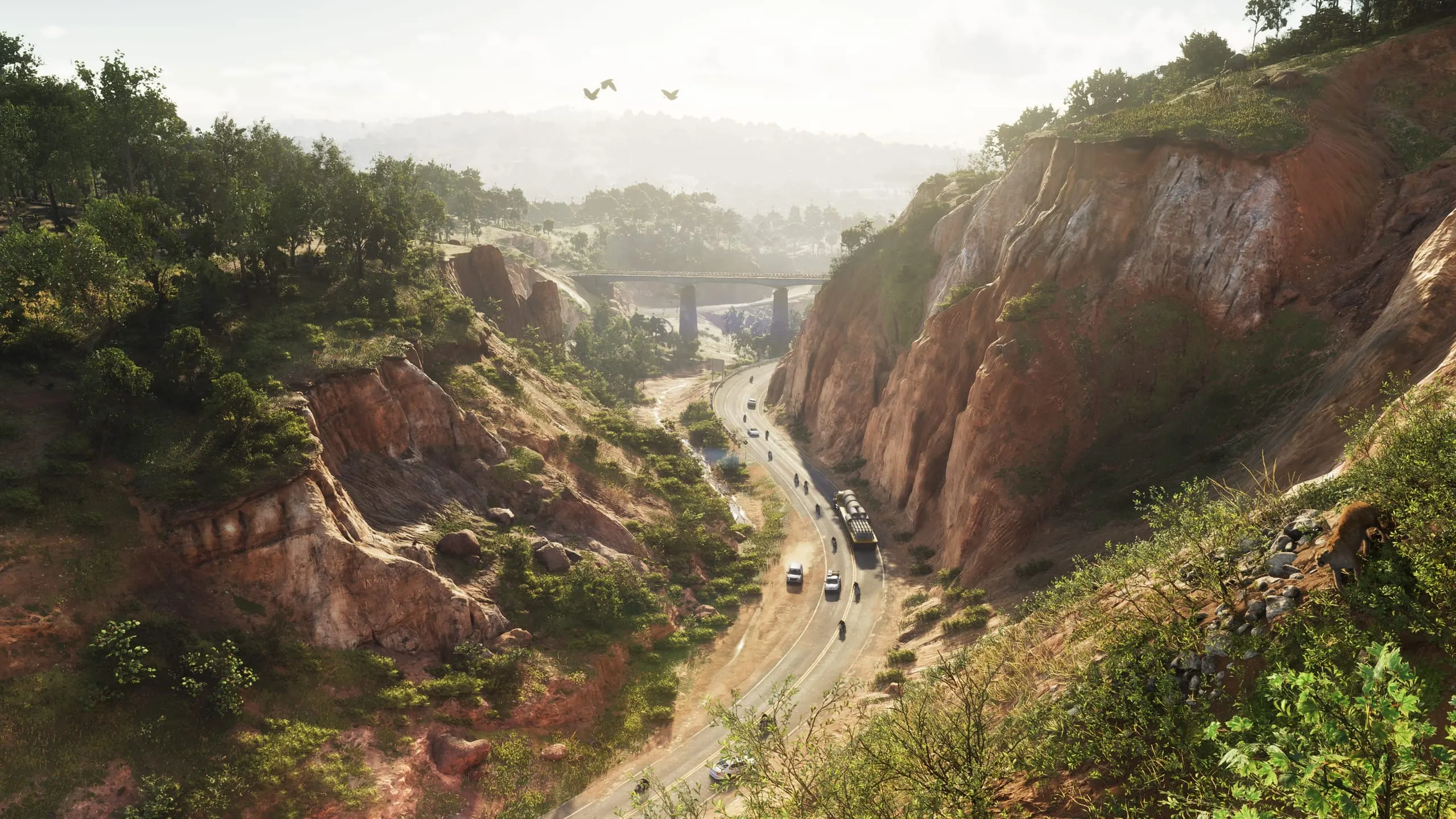 Mount Kalaga National Park em Grand Theft Auto VI — arte oficial da Rockstar Games