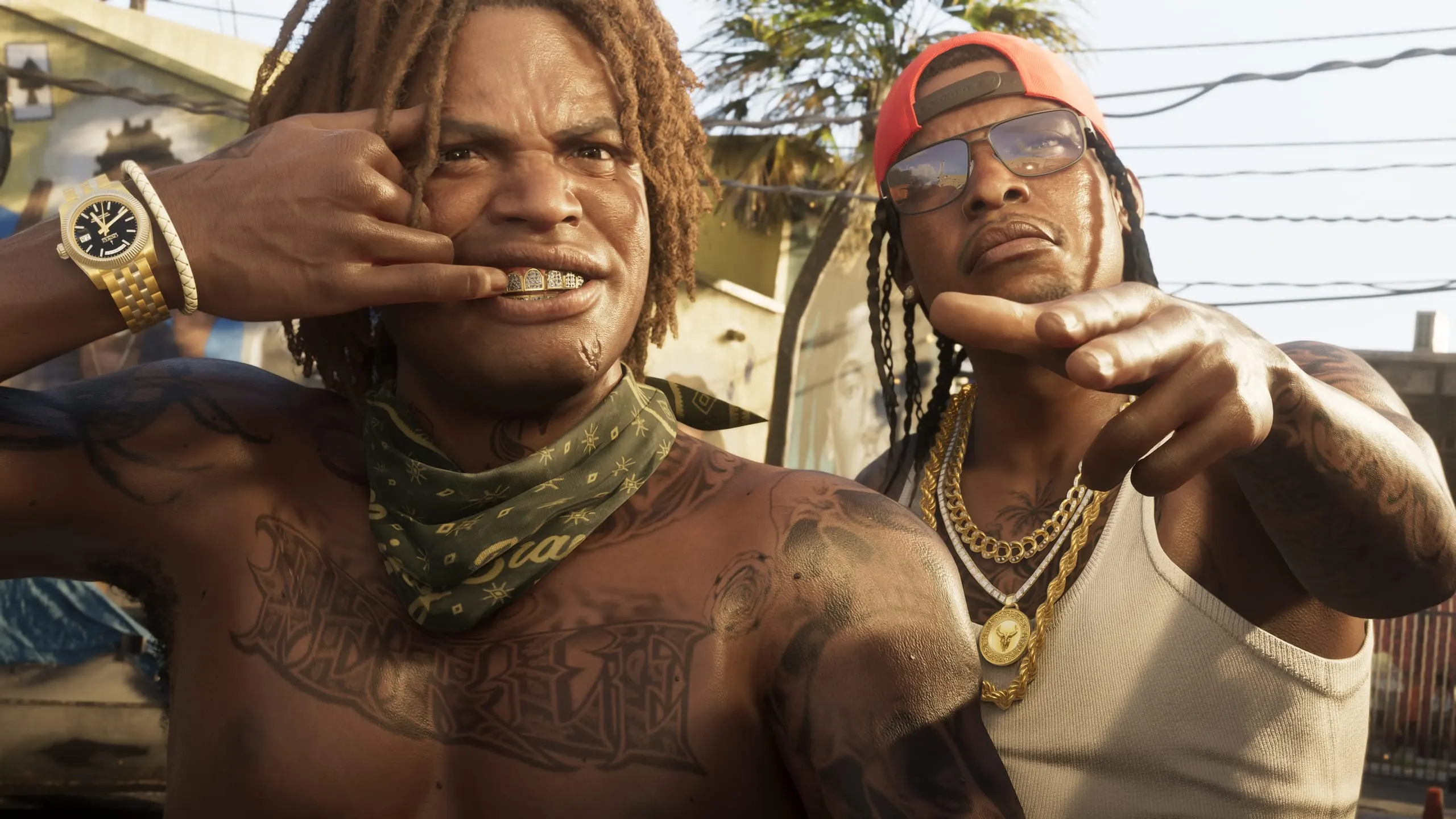 Vice City — captura de tela oficial de Grand Theft Auto VI, terceira de 3 mostradas no artigo