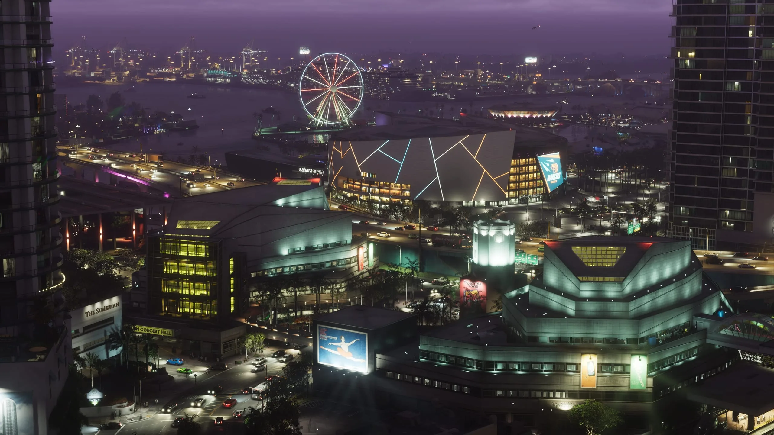 Vice City — captura de tela oficial de Grand Theft Auto VI, 5 de 6