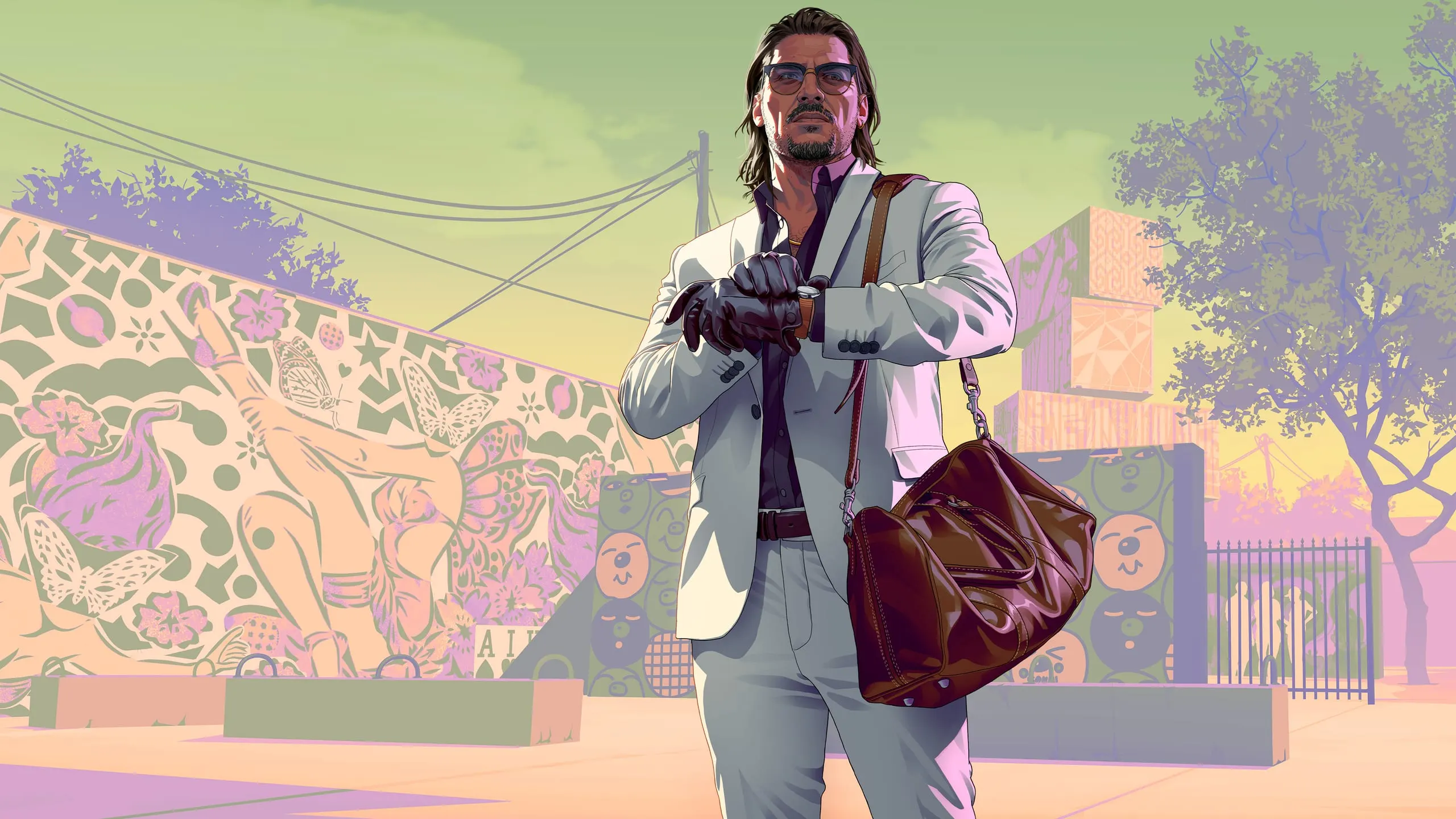 Raul Bautista em Grand Theft Auto VI — arte oficial da Rockstar Games