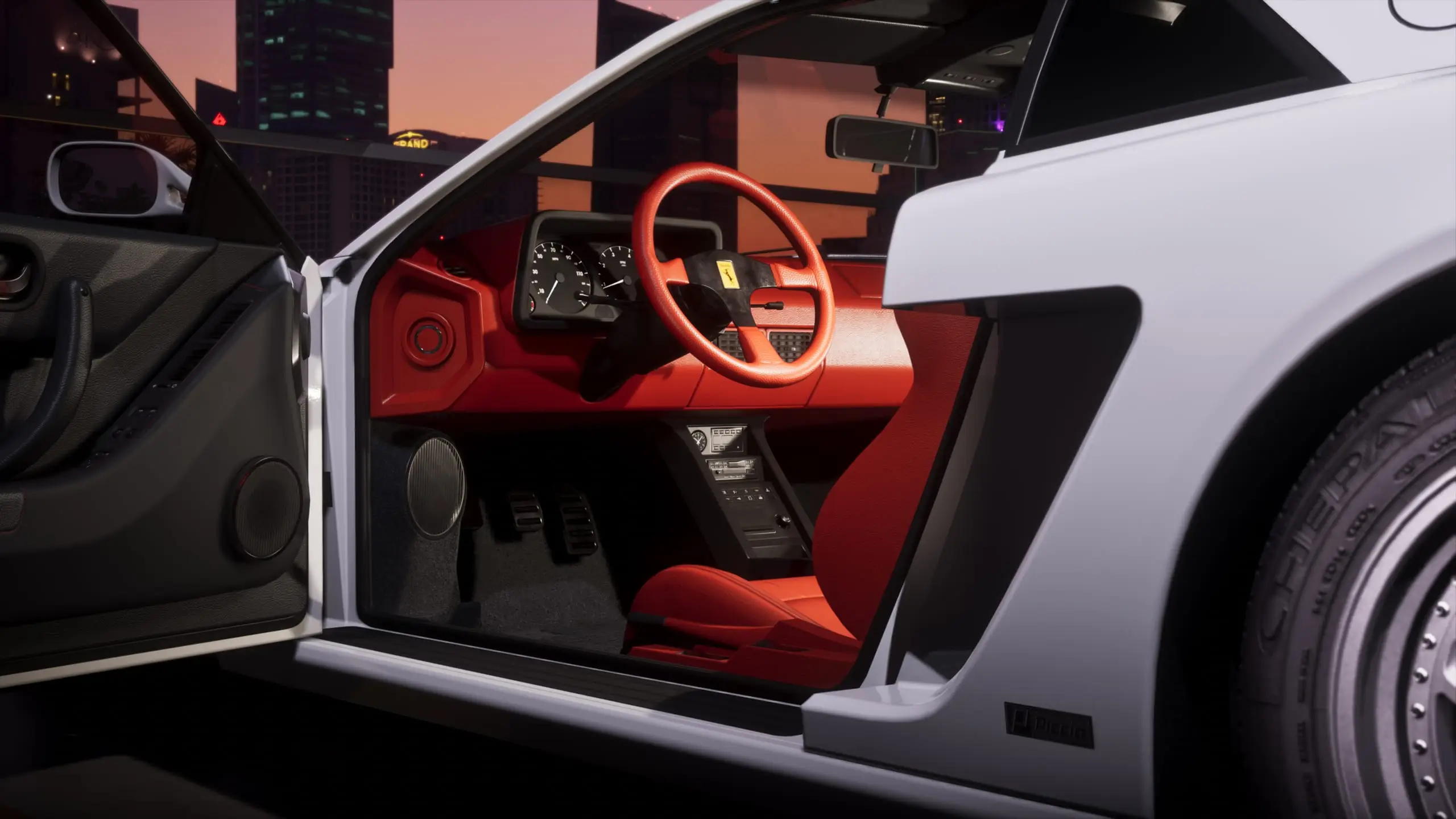 Grotti Cheetah — captura de tela oficial de Grand Theft Auto VI, 4 de 4