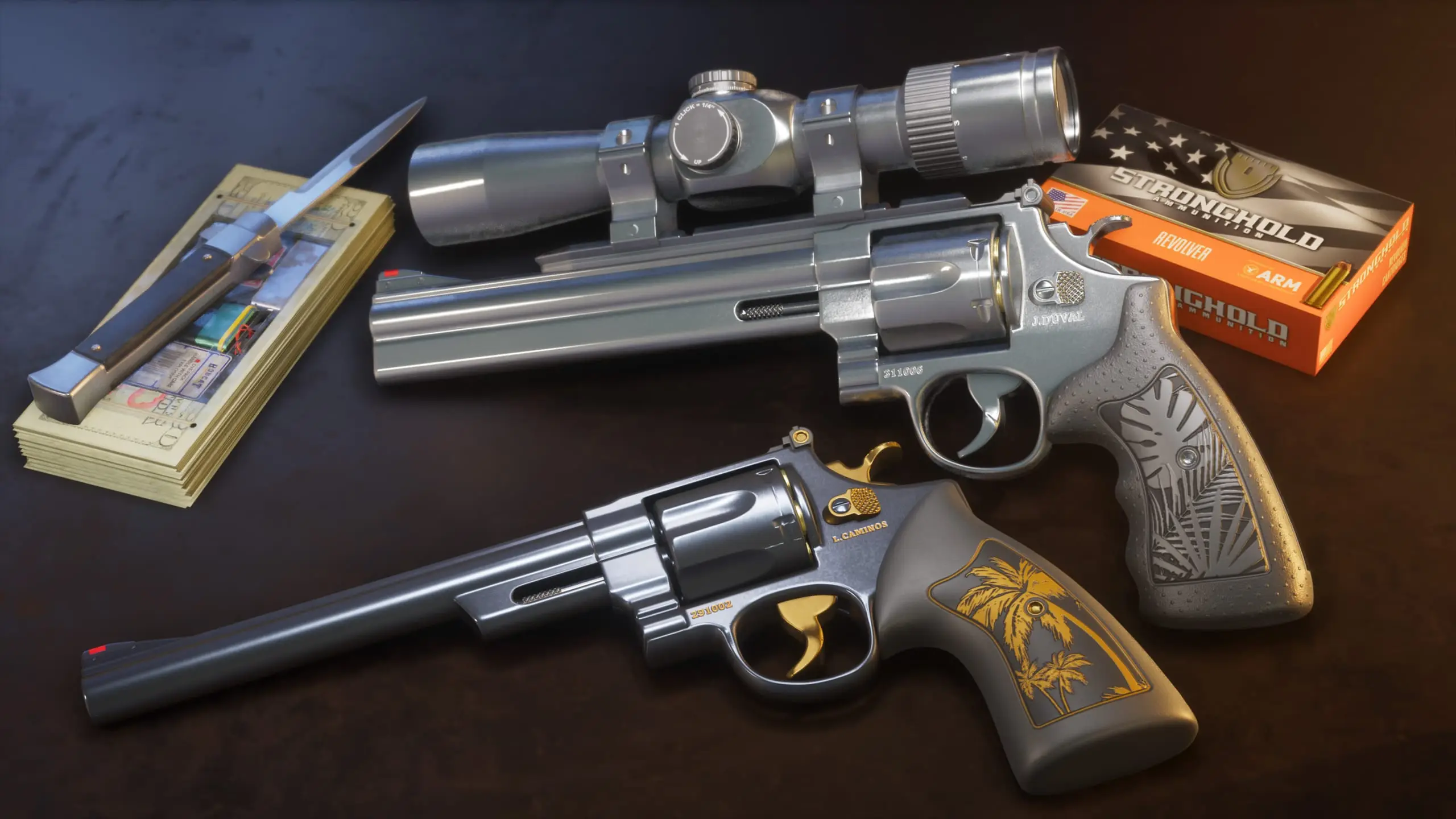 Hawk & Little Morgan Revolvers — captura de tela oficial de Grand Theft Auto VI, 2 de 2