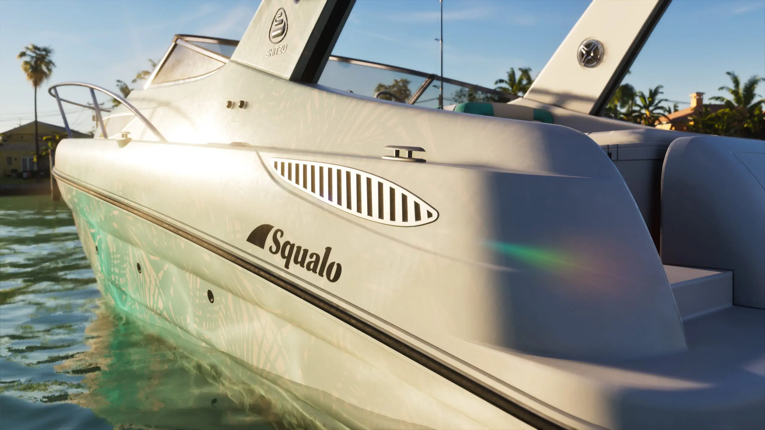 Squalo — captura de tela oficial de Grand Theft Auto VI, 2 de 4