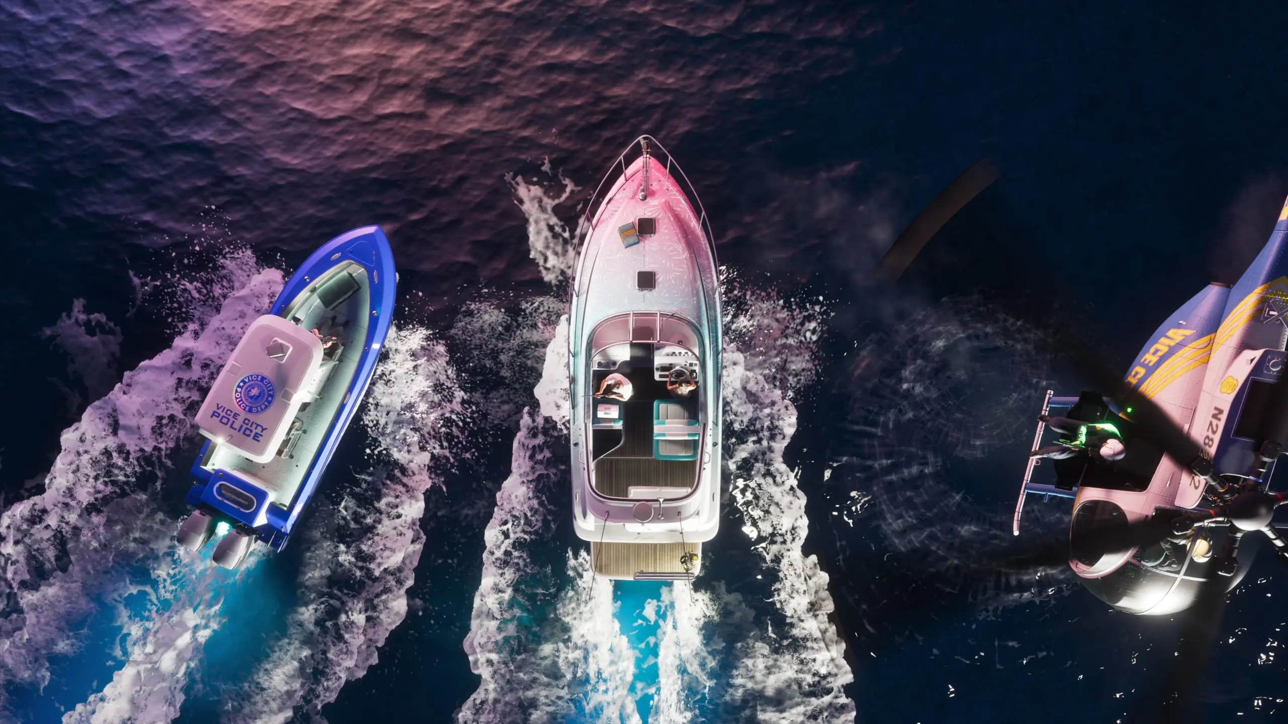 Squalo — captura de tela oficial de Grand Theft Auto VI, 4 de 4
