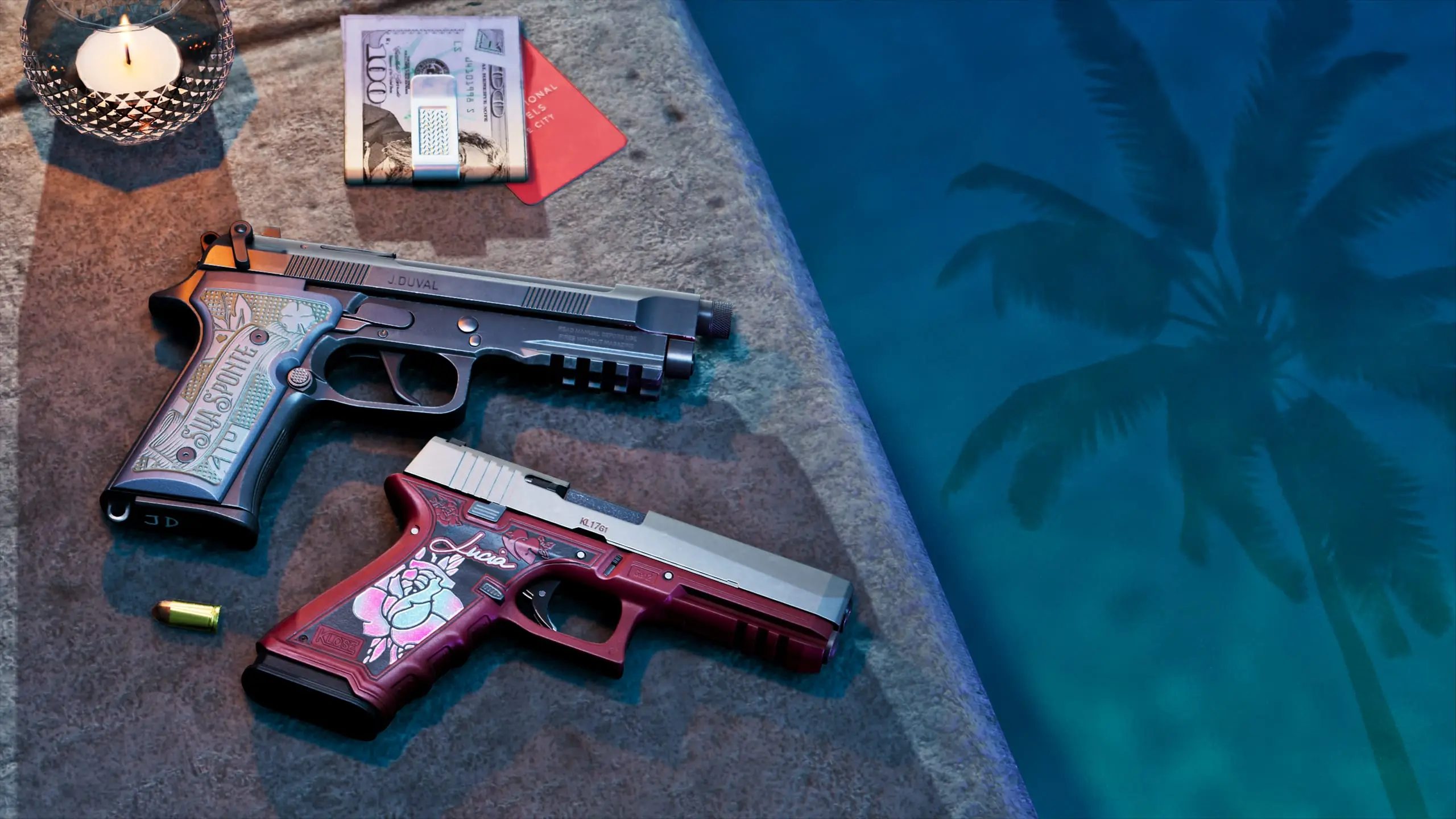 Weapon Variants — captura de tela oficial de Grand Theft Auto VI, 1 de 1